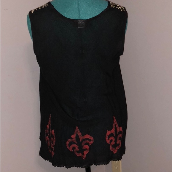 Beach Crew flowy tank/swim coverup - Picture 4 of 6